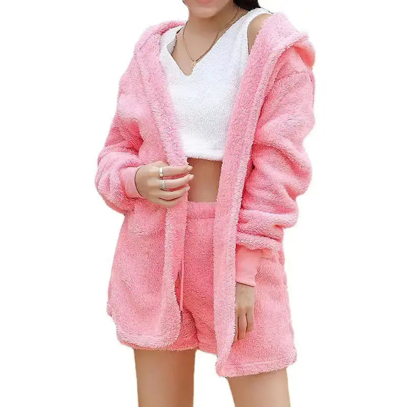 Cozy 3-Piece Women's Autumn Loungewear Set Austin Eleven