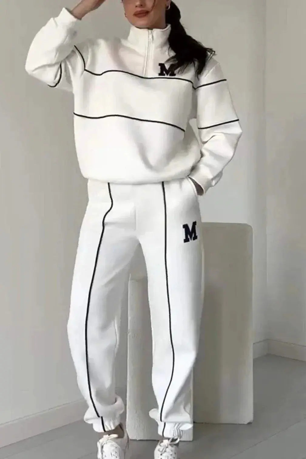 Hoodless Pullover Sweatshirt Sets Austin Eleven