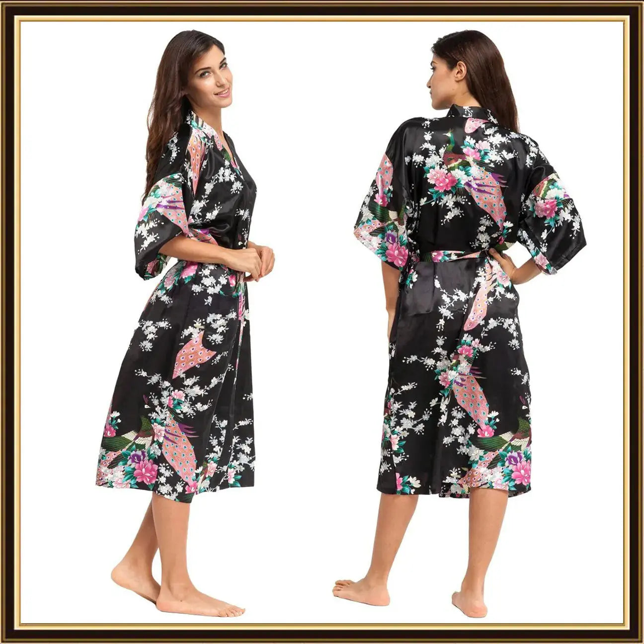 Peacock Plush Bathrobe: Ultimate Comfort Austin Eleven