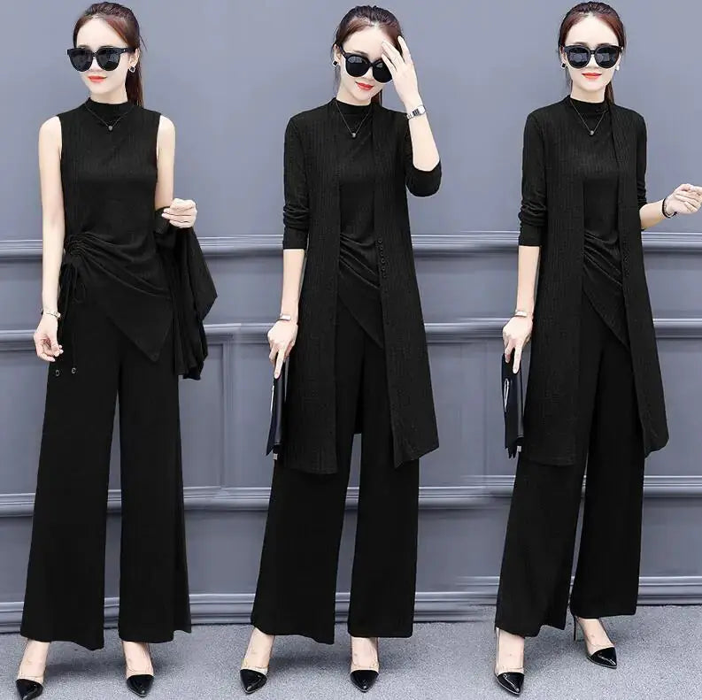 Fashionable Knitted Lounge Set Austin Eleven