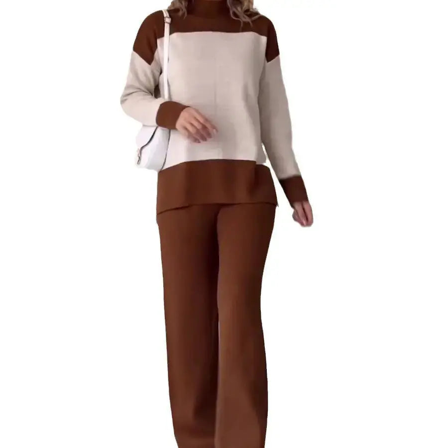 Trendy Two-Piece Wide Leg Set Austin Eleven