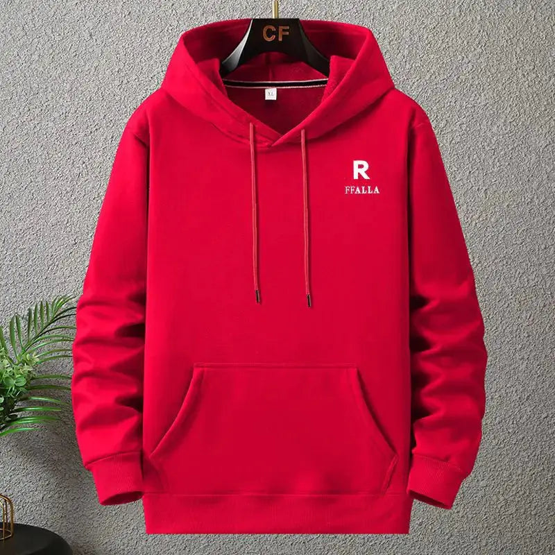 Men's Plus Size Fleece Hooded Pullover Sweatshirt Austin Eleven