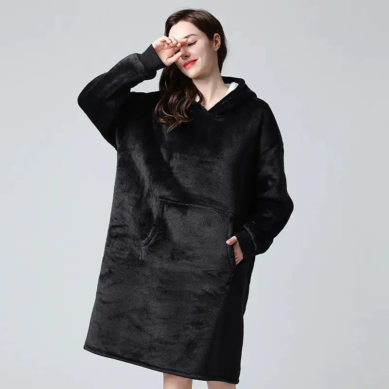 Home Coral Fleece Two-Piece Pajamas Set Austin Eleven