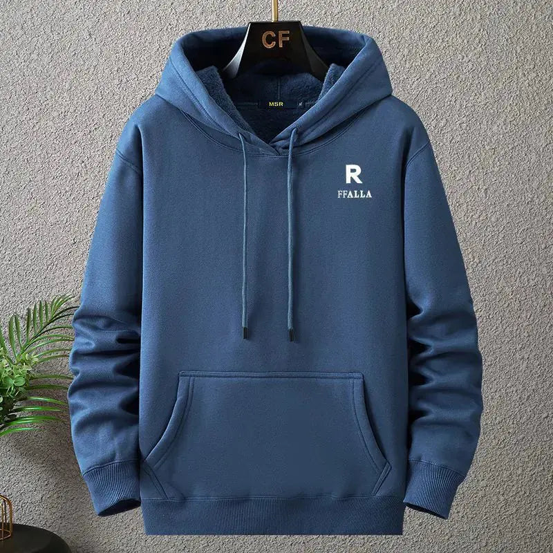 Men's Plus Size Fleece Hooded Pullover Sweatshirt Austin Eleven