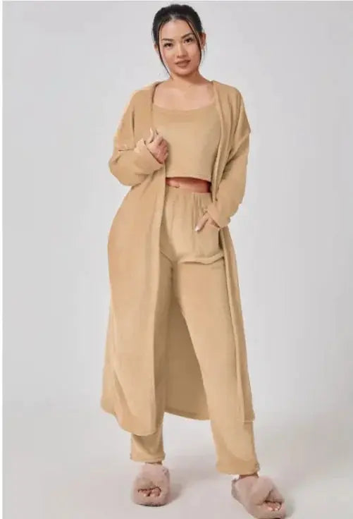 Women's 3-Piece Cozy Lounge Set Austin Eleven