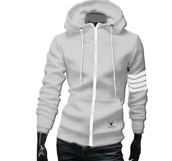 Sporty Hooded Men's Cardigan Austin Eleven