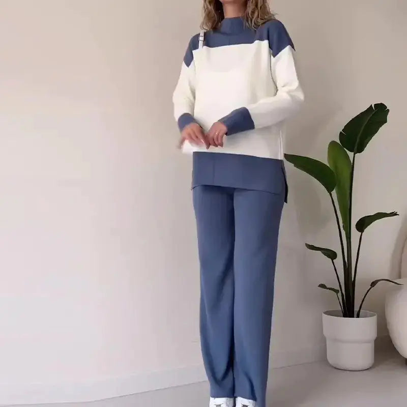 Trendy Two-Piece Wide Leg Set Austin Eleven