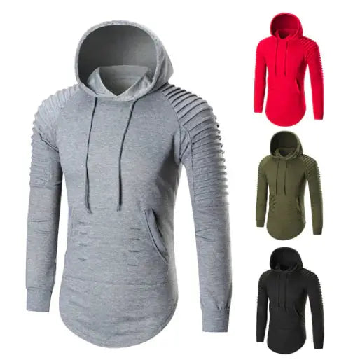 Men's Pullover Sweatshirt, Premium Plus Size Casual Wear Austin Eleven