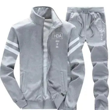 Men's Casual Sports Set - Stylish Jacket and Pants Austin Eleven