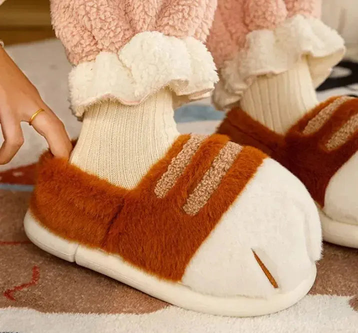 Inner Velvet Thick Soft Fluffy Slippers Austin Eleven