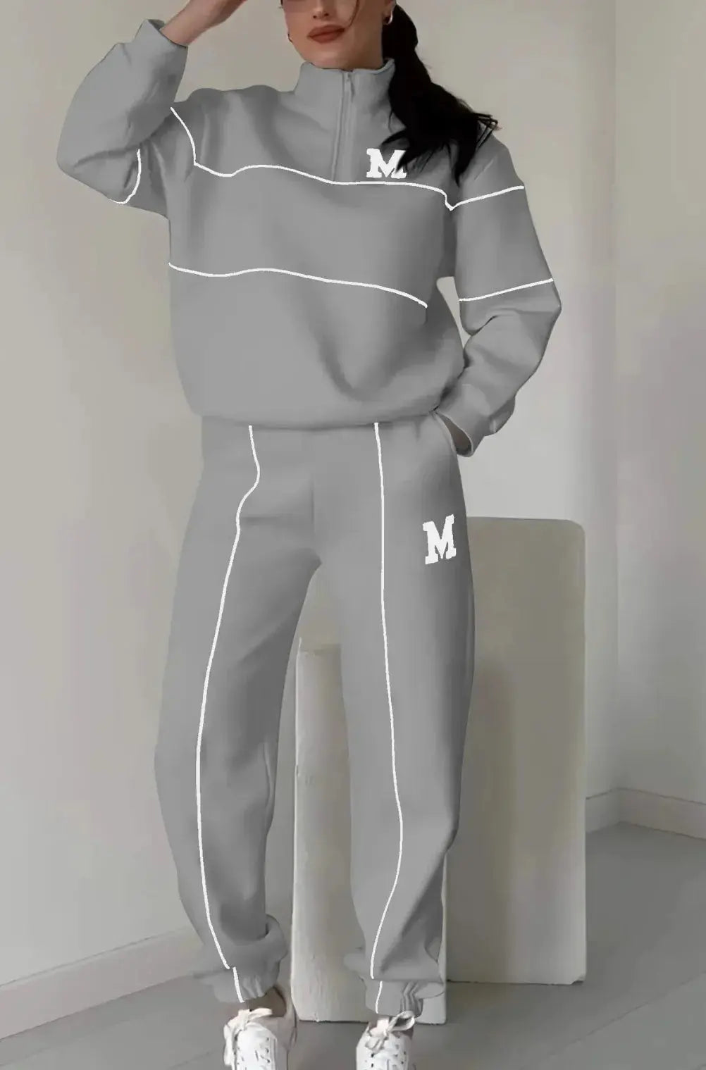 Hoodless Pullover Sweatshirt Sets Austin Eleven