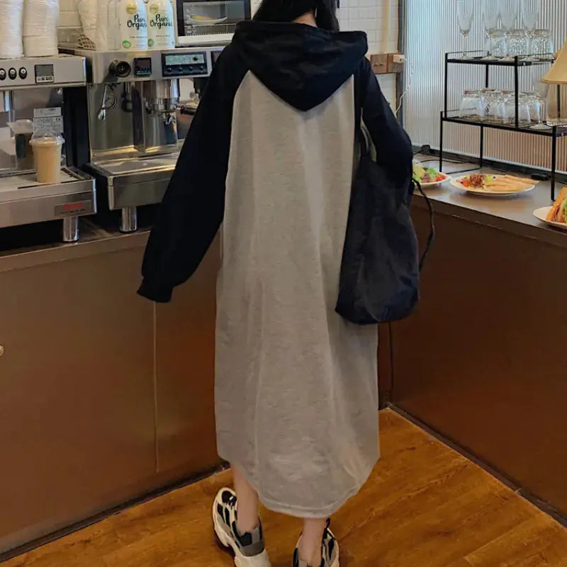 Elegant Hooded Cotton Midi Austin Eleven