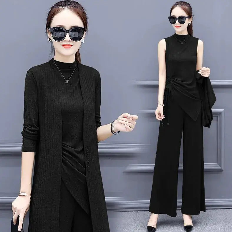 Fashionable Knitted Lounge Set Austin Eleven