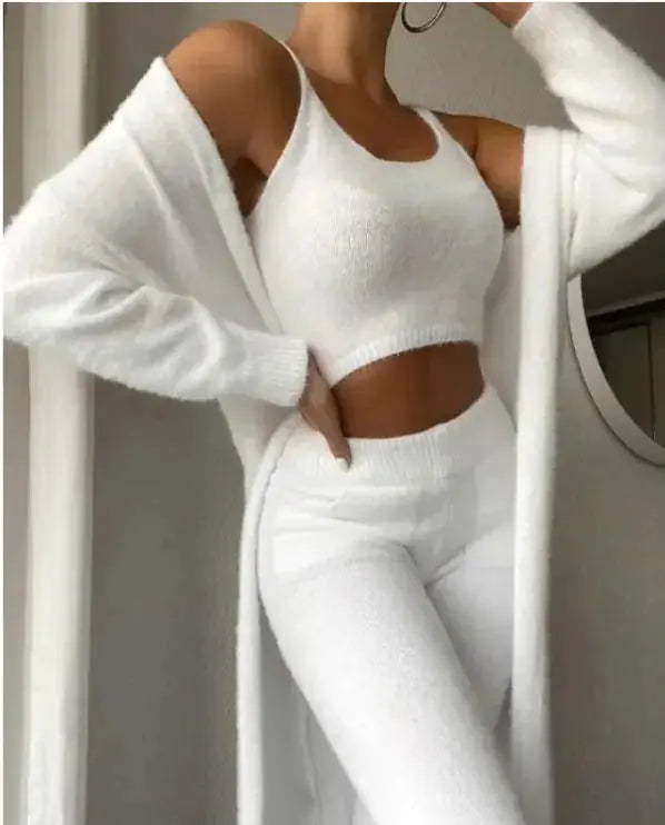 Women's 3-Piece Cozy Lounge Set Austin Eleven