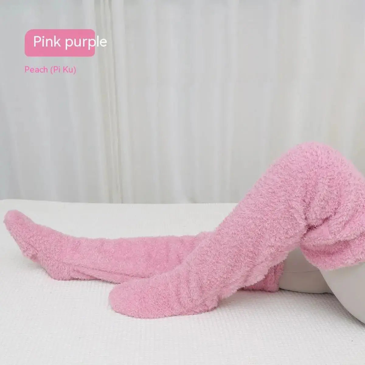 Over Knee High Fuzzy Winter Warm Socks Austin Eleven