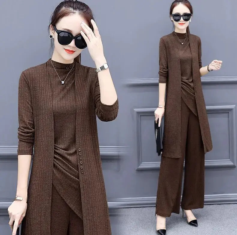 Fashionable Knitted Lounge Set Austin Eleven