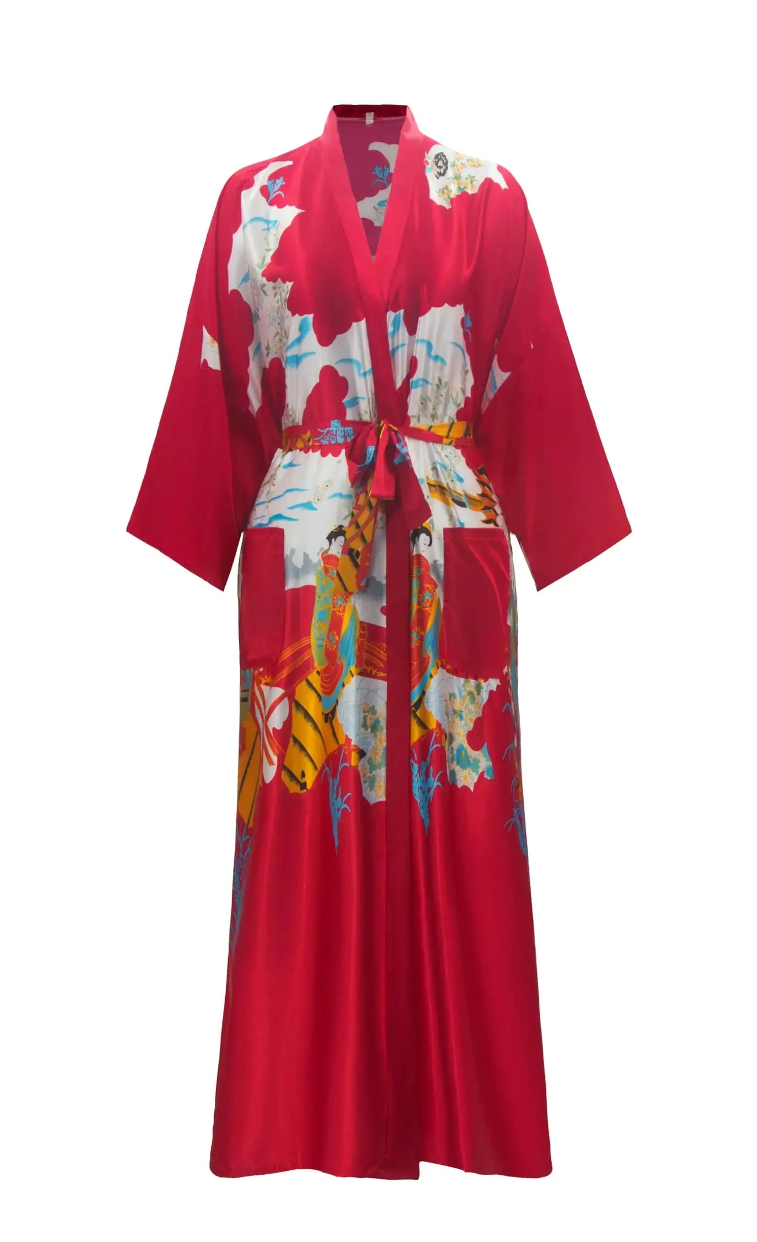 Silky Smooth Women's Kimono Robe Austin Eleven