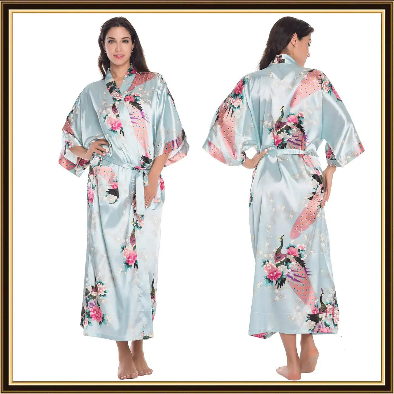 Peacock Plush Bathrobe: Ultimate Comfort Austin Eleven