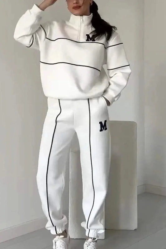 Hoodless Pullover Sweatshirt Sets Austin Eleven
