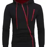 Men's Hooded Long Sleeve Zip Cardigan Austin Eleven