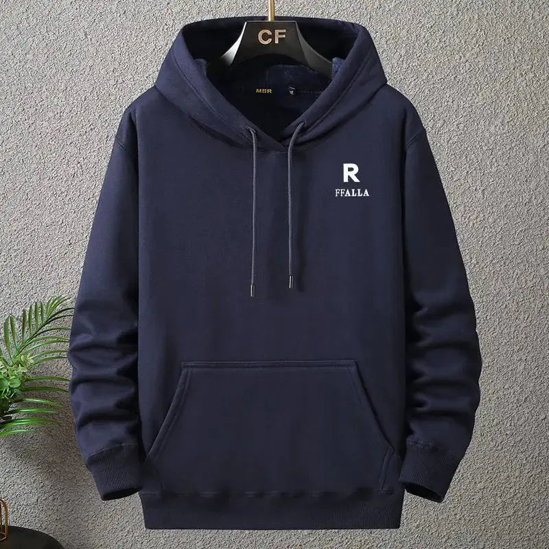 Men's Plus Size Fleece Hooded Pullover Sweatshirt Austin Eleven