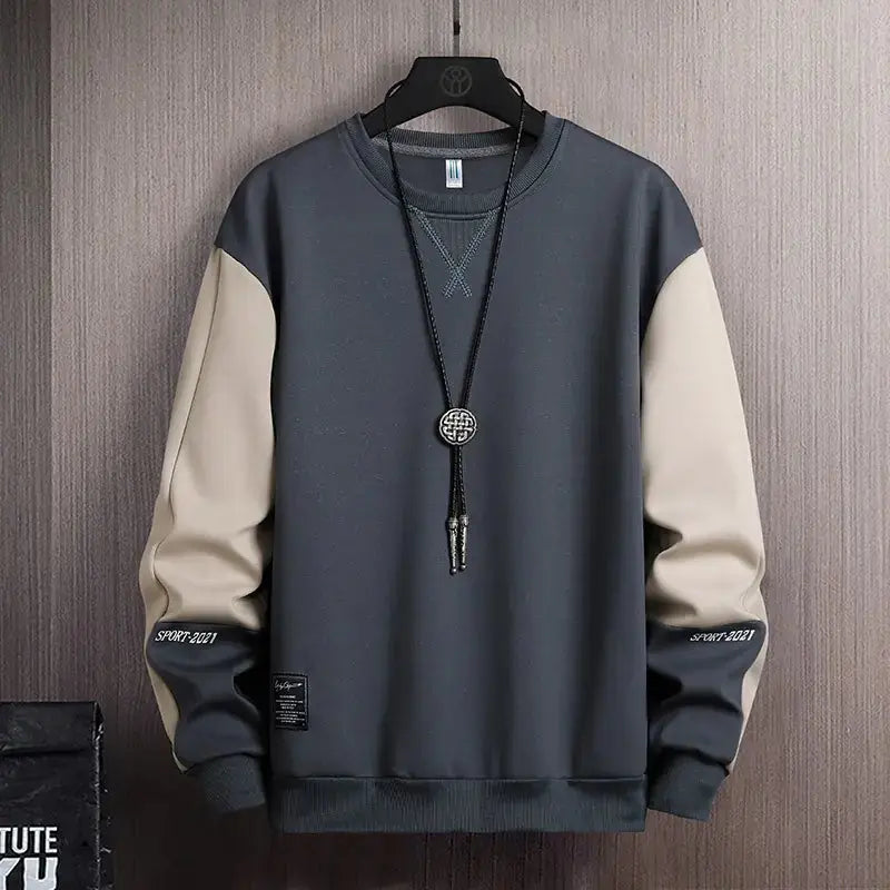 Men's Oversized Casual Sweater Pullover in Plus Size Austin Eleven