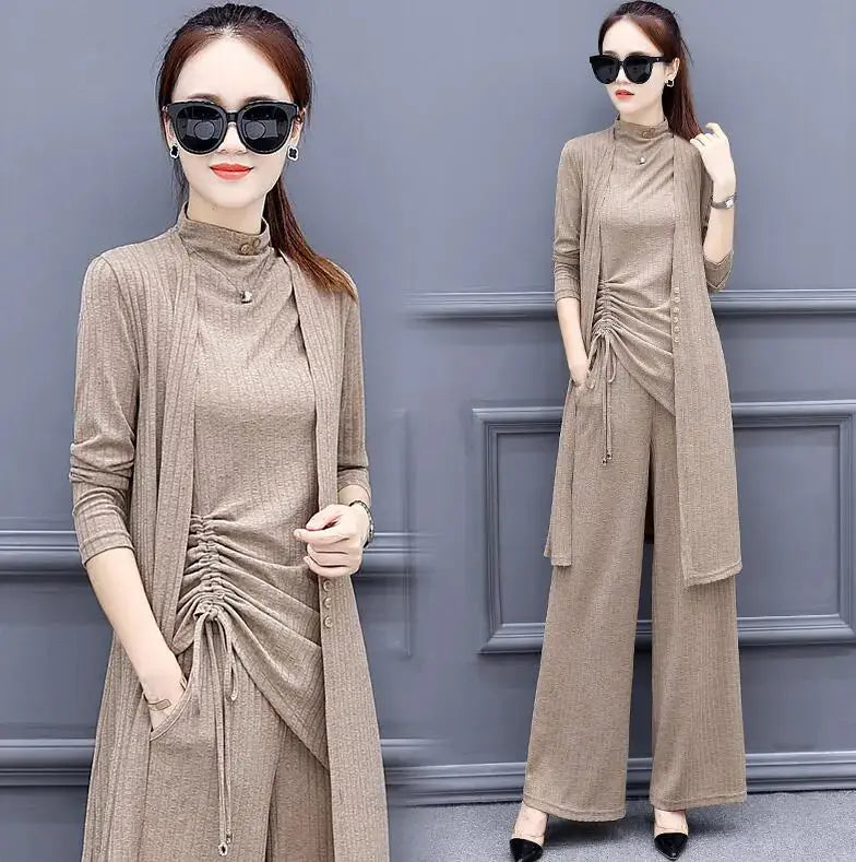 Fashionable Knitted Lounge Set Austin Eleven