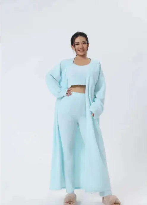 Women's 3-Piece Cozy Lounge Set Austin Eleven