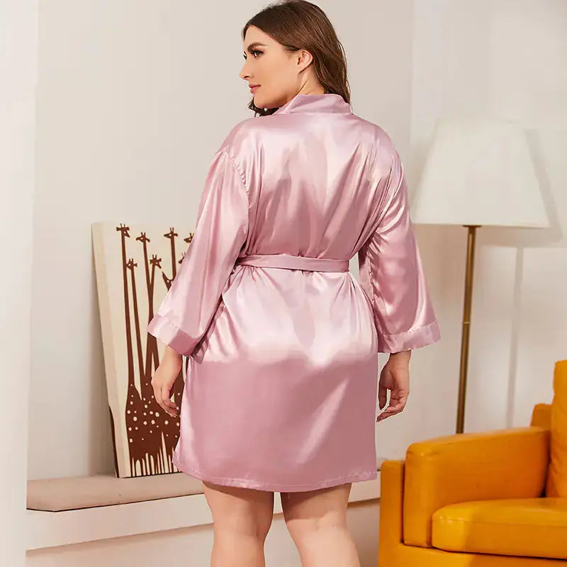Luxurious Lady's V-neck Robe Austin Eleven