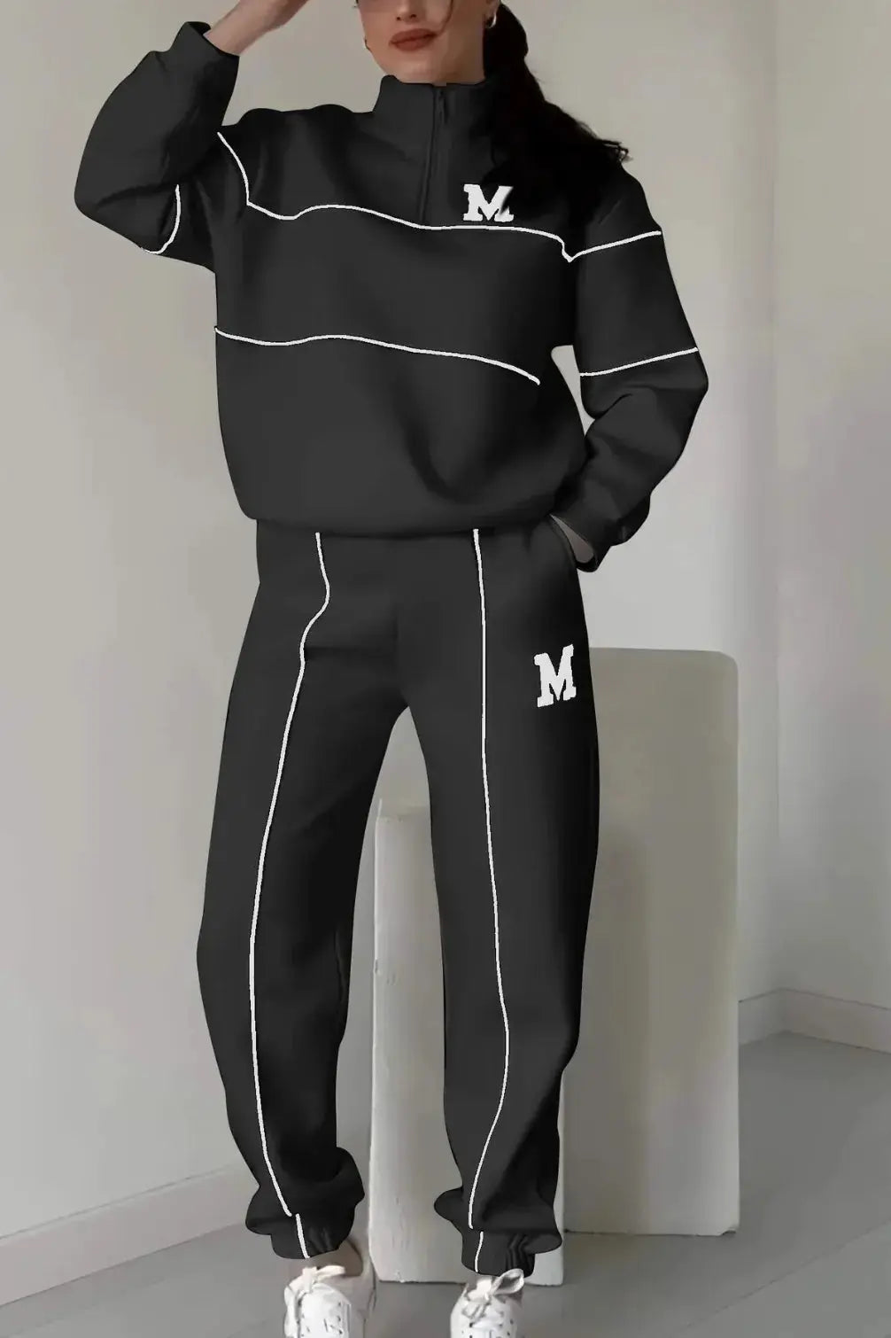 Hoodless Pullover Sweatshirt Sets Austin Eleven