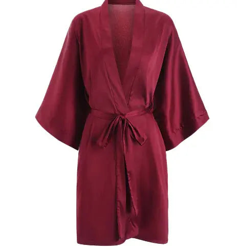 Women's Silky Robe (New Autumn Style) Austin Eleven