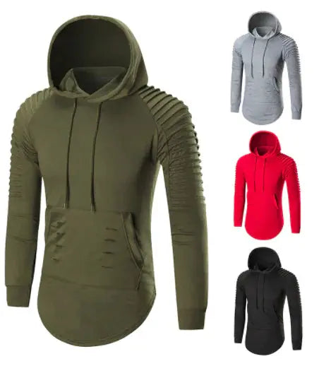Men's Pullover Sweatshirt, Premium Plus Size Casual Wear Austin Eleven