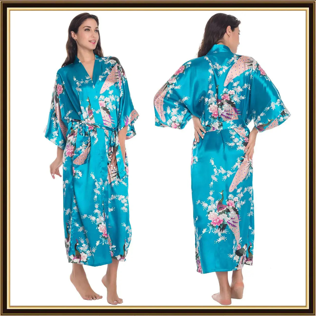 Peacock Plush Bathrobe: Ultimate Comfort Austin Eleven