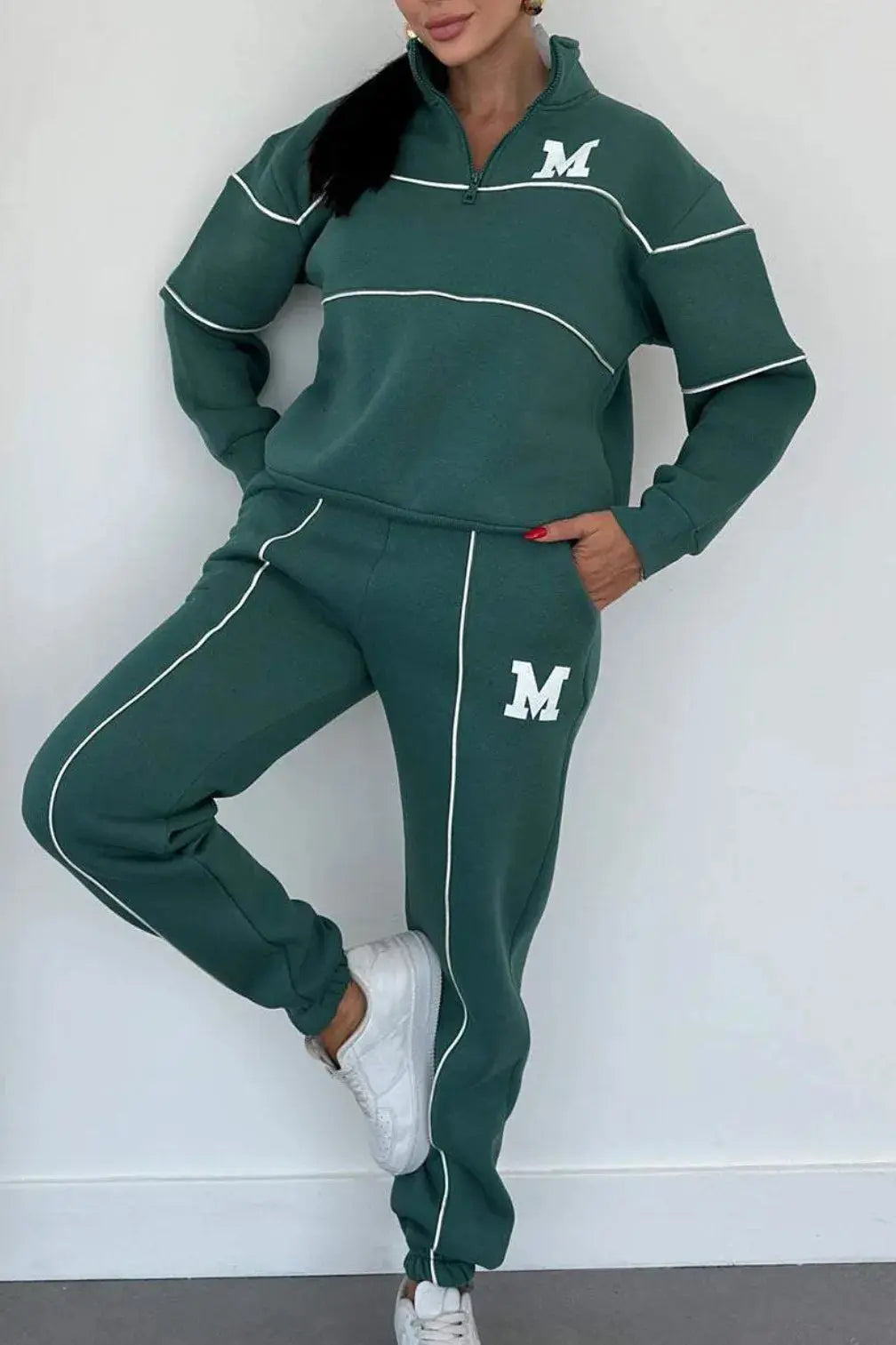 Hoodless Pullover Sweatshirt Sets Austin Eleven