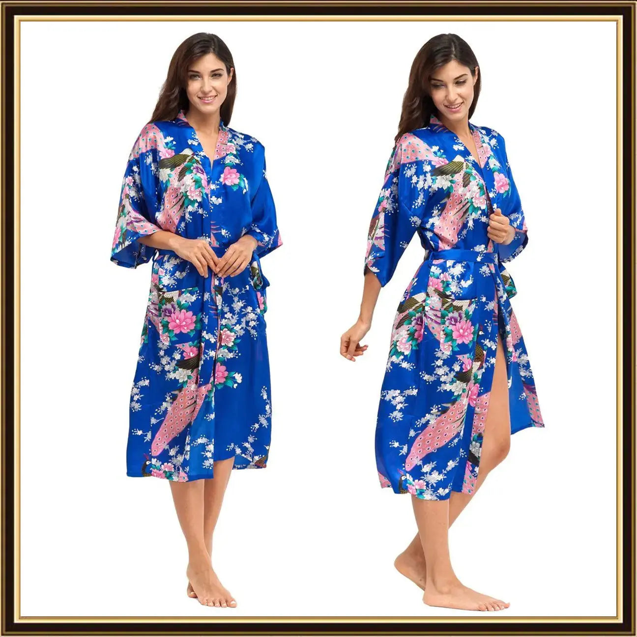 Peacock Plush Bathrobe: Ultimate Comfort Austin Eleven