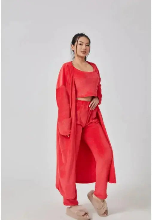 Women's 3-Piece Cozy Lounge Set Austin Eleven