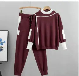 Gabi Knit Set - Casual Two-Piece Outfit Austin Eleven