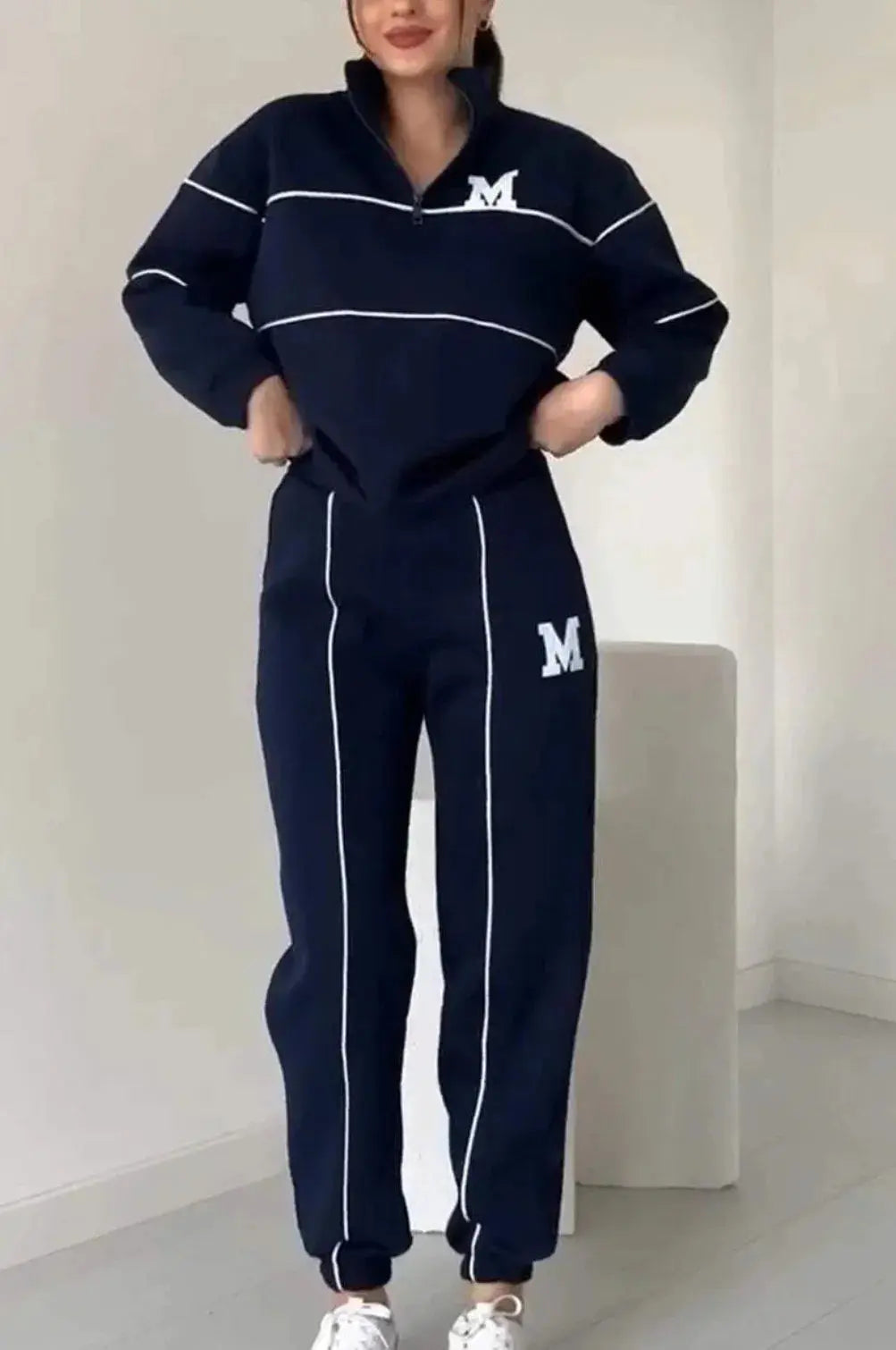 Hoodless Pullover Sweatshirt Sets Austin Eleven