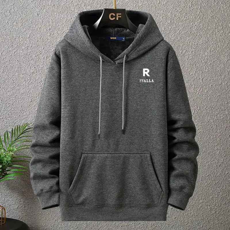 Men's Plus Size Fleece Hooded Pullover Sweatshirt Austin Eleven